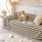 Luxury Plush Universal Couch Cover Blanket, Washable Couch Protector Houndstooth Sofa Covers