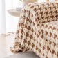 Luxury Plush Universal Couch Cover Blanket, Washable Couch Protector Houndstooth Sofa Covers