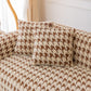 Luxury Plush Universal Couch Cover Blanket, Washable Couch Protector Houndstooth Sofa Covers