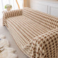 Luxury Plush Universal Couch Cover Blanket, Washable Couch Protector Houndstooth Sofa Covers