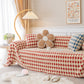 Luxury Plush Universal Couch Cover Blanket, Washable Couch Protector Houndstooth Sofa Covers