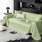 Waterproof Faux Leather Couch Throw Covers, Pet Couch Cover, Non Slip Furniture Covers for Leather Sofas