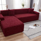 Stretch Slipcovers for 1-5 Seater L-Shaped Sofa - Washable, Durable Protector for Living Room and Pets