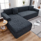 Stretch Slipcovers for 1-5 Seater L-Shaped Sofa - Washable, Durable Protector for Living Room and Pets