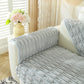 Bamboo-Style Sofa Towel, Faux Rabbit Fur Thickened Non-slip Seat Cushion Covers