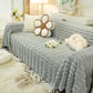 Fuzzy Fluffy Cozy Sofa Cover Blanket for Pets, Kids, Luxury Faux Fur Couch Cover Throw for Sofas