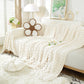 Fuzzy Fluffy Cozy Sofa Cover Blanket for Pets, Kids, Luxury Faux Fur Couch Cover Throw for Sofas