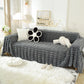 Fuzzy Fluffy Cozy Sofa Cover Blanket for Pets, Kids, Luxury Faux Fur Couch Cover Throw for Sofas