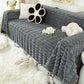 Fuzzy Fluffy Cozy Sofa Cover Blanket for Pets, Kids, Luxury Faux Fur Couch Cover Throw for Sofas