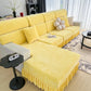 Universal Elastic Skirt Sofa Slipcover, Stretch Sofa Cushion Cover For Bedroom Office Living Room