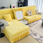 Universal Elastic Skirt Sofa Slipcover, Stretch Sofa Cushion Cover For Bedroom Office Living Room