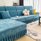 Universal Elastic Skirt Sofa Slipcover, Stretch Sofa Cushion Cover For Bedroom Office Living Room