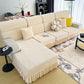 Universal Elastic Skirt Sofa Slipcover, Stretch Sofa Cushion Cover For Bedroom Office Living Room