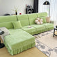 Universal Elastic Skirt Sofa Slipcover, Stretch Sofa Cushion Cover For Bedroom Office Living Room