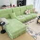 Universal Elastic Skirt Sofa Slipcover, Stretch Sofa Cushion Cover For Bedroom Office Living Room