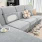 Universal Elastic Skirt Sofa Slipcover, Stretch Sofa Cushion Cover For Bedroom Office Living Room