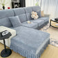 Universal Elastic Skirt Sofa Slipcover, Stretch Sofa Cushion Cover For Bedroom Office Living Room