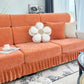 Universal Elastic Skirt Sofa Slipcover, Stretch Sofa Cushion Cover For Bedroom Office Living Room