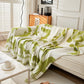 Chenille Abstract Soft Thick Reversible Oversized Couch Cover Blanket, Blanket on Sofa and The Couch