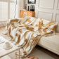 Chenille Abstract Soft Thick Reversible Oversized Couch Cover Blanket, Blanket on Sofa and The Couch