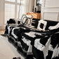 Chenille Abstract Soft Thick Reversible Oversized Couch Cover Blanket, Blanket on Sofa and The Couch