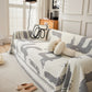 Chenille Abstract Soft Thick Reversible Oversized Couch Cover Blanket, Blanket on Sofa and The Couch