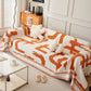 Chenille Abstract Soft Thick Reversible Oversized Couch Cover Blanket, Blanket on Sofa and The Couch