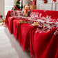 Merry Christmas Cozy Chenille Couch Cover Blanket, Non Slip Sofa Cover, Furniture Covers for Pets