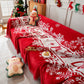 Merry Christmas Cozy Chenille Couch Cover Blanket, Non Slip Sofa Cover, Furniture Covers for Pets