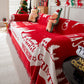 Merry Christmas Cozy Chenille Couch Cover Blanket, Non Slip Sofa Cover, Furniture Covers for Pets