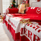 Merry Christmas Cozy Chenille Couch Cover Blanket, Non Slip Sofa Cover, Furniture Covers for Pets