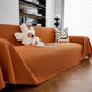 Waterproof Waffle Lattice Sofa Throw, Sofa Towel Cover for Couches, Simple Sofa Cover Blanket