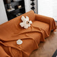 Waterproof Waffle Lattice Sofa Throw, Sofa Towel Cover for Couches, Simple Sofa Cover Blanket