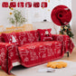 Merry Christmas Soft Sofa Cover, Chenille Sofa Cover Throw , Couch Cover Blanket Throws for Couches