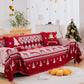 Merry Christmas Soft Sofa Cover, Chenille Sofa Cover Throw , Couch Cover Blanket Throws for Couches