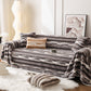 Extra Large Faux Fur Gradient Couch Cover Blanket: Plush, Fluffy, Warmth, Perfect Throw on the Sofa