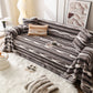 Extra Large Faux Fur Gradient Couch Cover Blanket: Plush, Fluffy, Warmth, Perfect Throw on the Sofa