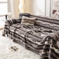 Extra Large Faux Fur Gradient Couch Cover Blanket: Plush, Fluffy, Warmth, Perfect Throw on the Sofa