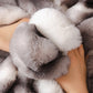 Extra Large Faux Fur Gradient Couch Cover Blanket: Plush, Fluffy, Warmth, Perfect Throw on the Sofa