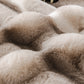 Extra Large Faux Fur Gradient Couch Cover Blanket: Plush, Fluffy, Warmth, Perfect Throw on the Sofa