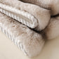 Extra Large Faux Fur Gradient Couch Cover Blanket: Plush, Fluffy, Warmth, Perfect Throw on the Sofa