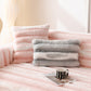 Extra Large Faux Fur Gradient Couch Cover Blanket: Plush, Fluffy, Warmth, Perfect Throw on the Sofa