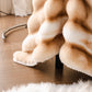 Extra Large Faux Fur Gradient Couch Cover Blanket: Plush, Fluffy, Warmth, Perfect Throw on the Sofa