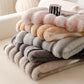 Extra Large Faux Fur Gradient Couch Cover Blanket: Plush, Fluffy, Warmth, Perfect Throw on the Sofa