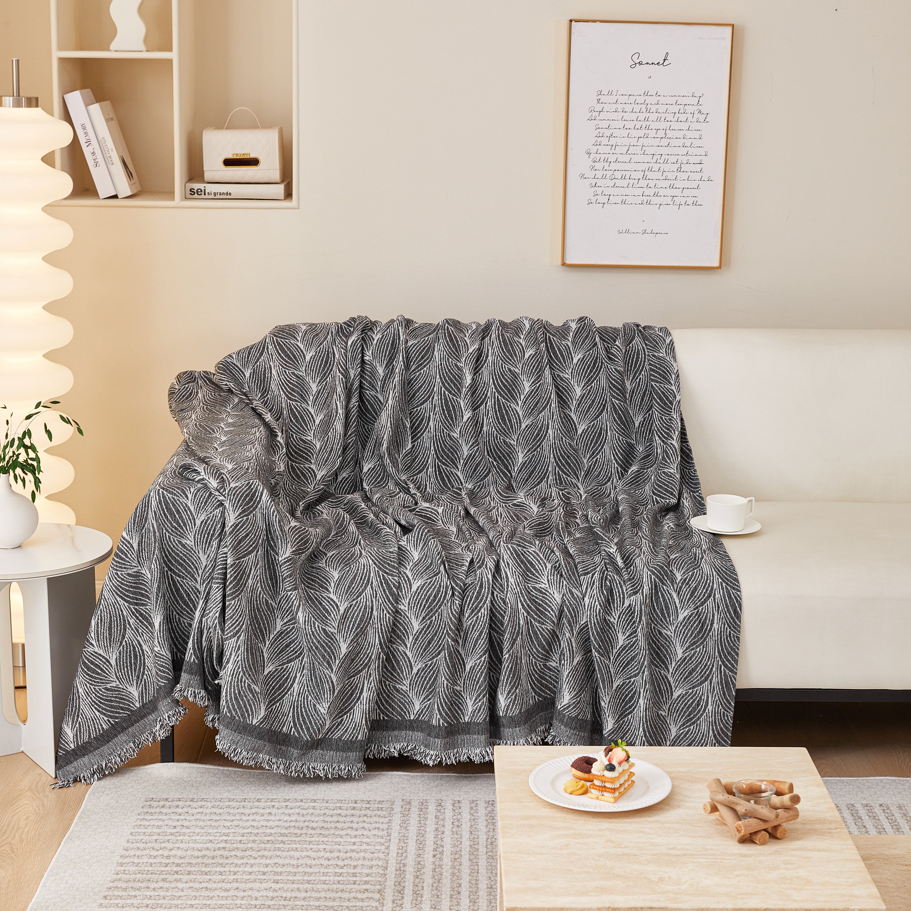 Extra large best sale settee throws