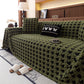 Jacquard Fleece Houndstooth Warm Cozy Couch Cover Blanket Decorative Throws for Sofas