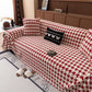 Jacquard Fleece Houndstooth Warm Cozy Couch Cover Blanket Decorative Throws for Sofas