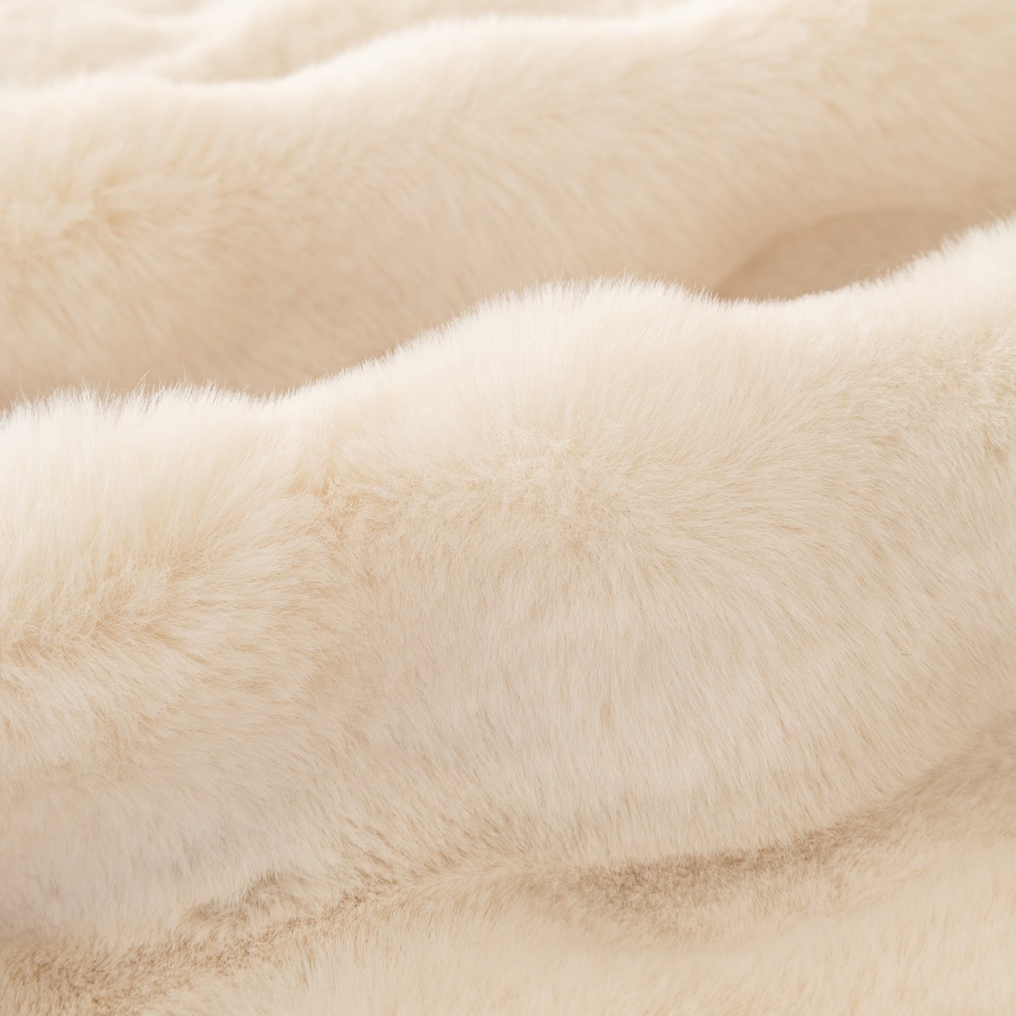 Super Soft Fluffy Faux Rabbit Fur Sofa Throw Blanket, Couch Cover Blanket for Couches Living Room Furniture Throw