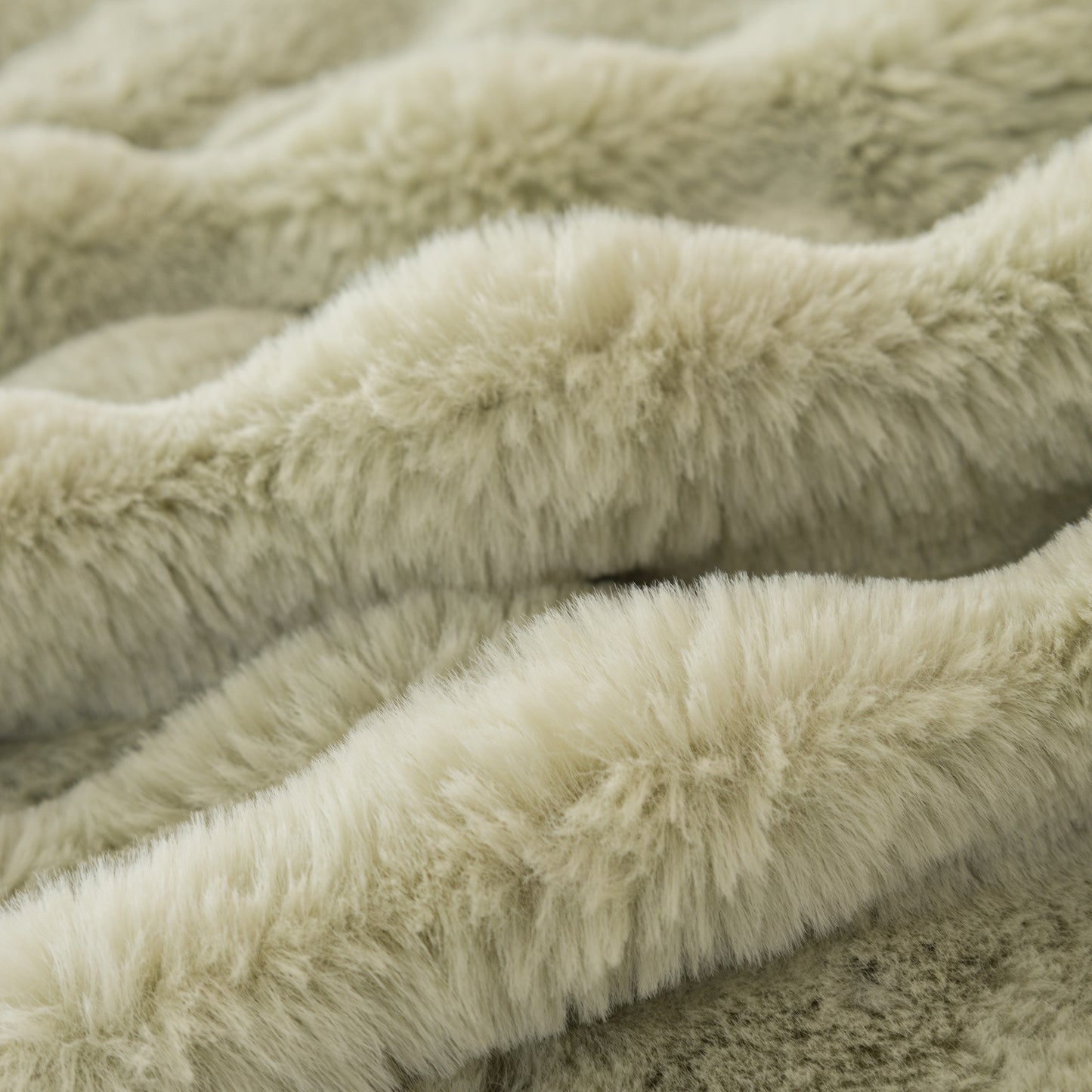 Super Soft Fluffy Faux Rabbit Fur Sofa Throw Blanket, Couch Cover Blanket for Couches Living Room Furniture Throw