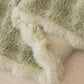 Super Soft Fluffy Faux Rabbit Fur Sofa Throw Blanket, Couch Cover Blanket for Couches Living Room Furniture Throw